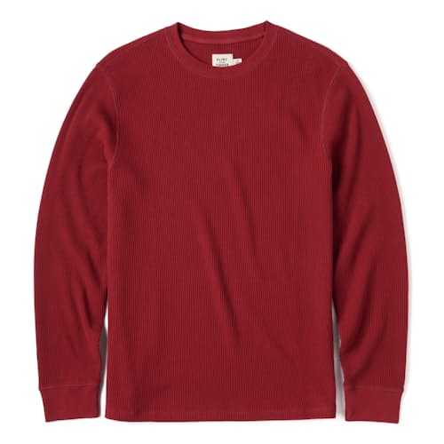 laydown image of Waffle Crewneck