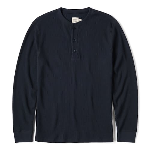 laydown image of Waffle Henley
