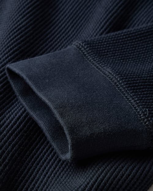 laydown detail image of Waffle Henley
