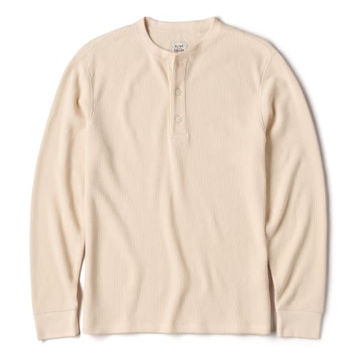 laydown image of Waffle Henley