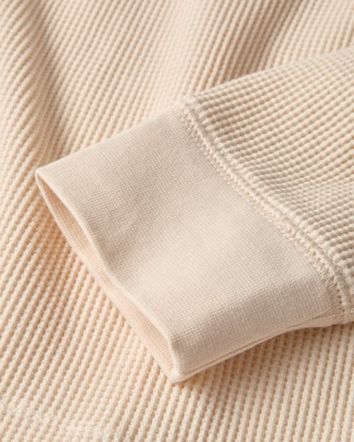 laydown image of Waffle Henley