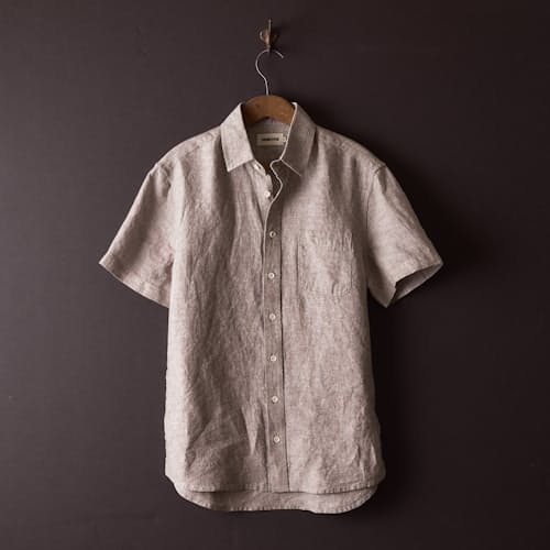 no crop image of The California Short Sleeve Shirt