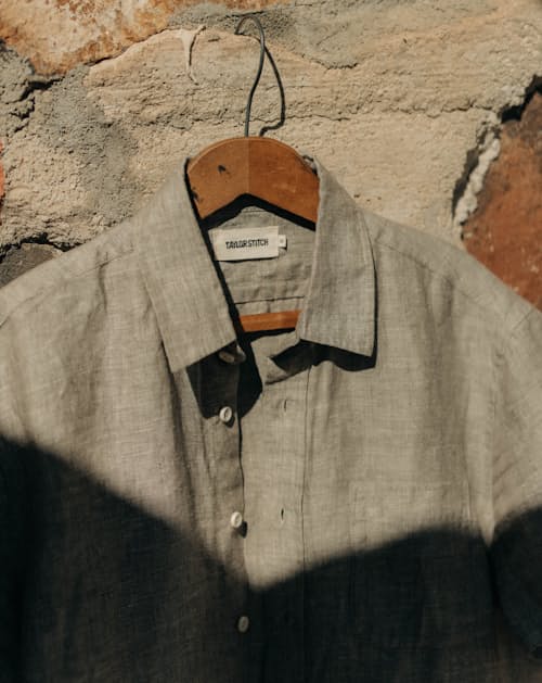 lifestyle image of The California Short Sleeve Shirt