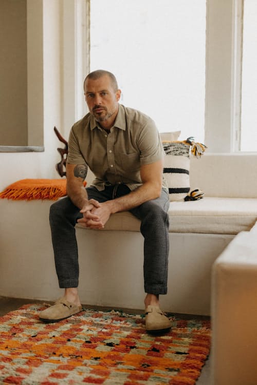 lifestyle image of The California Short Sleeve Shirt