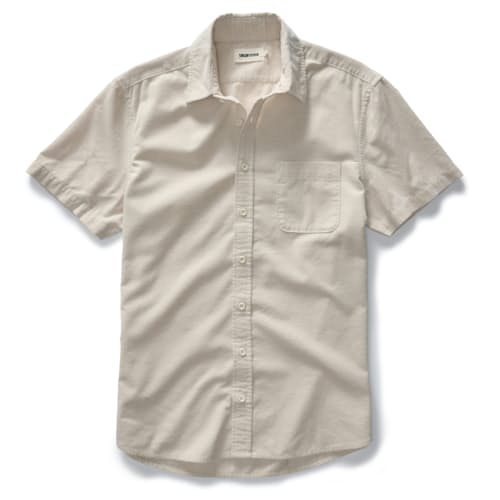 laydown image of The California Short Sleeve Shirt