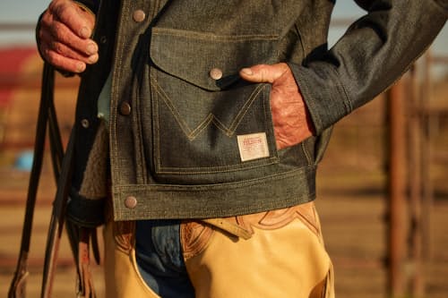 lifestyle image of Denim Work Jacket