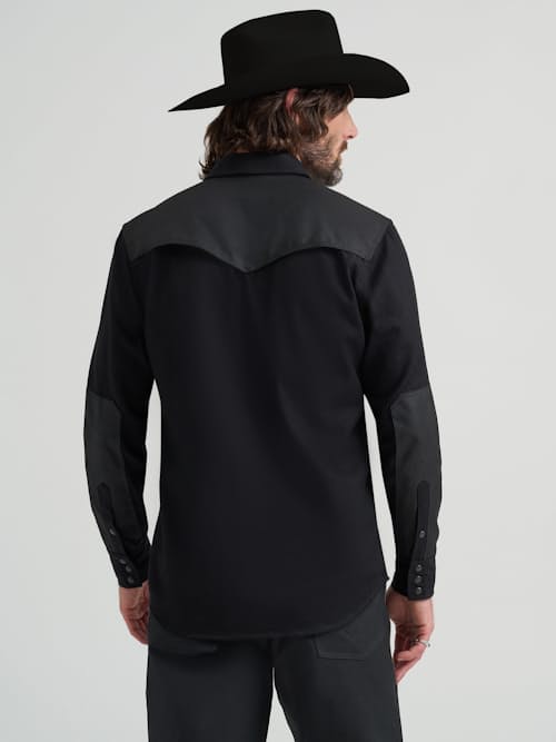 on model image of Wild Adventure Shirt