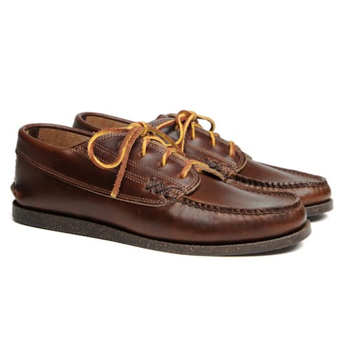 laydown image of Angler Moc w/ Camp Sole
