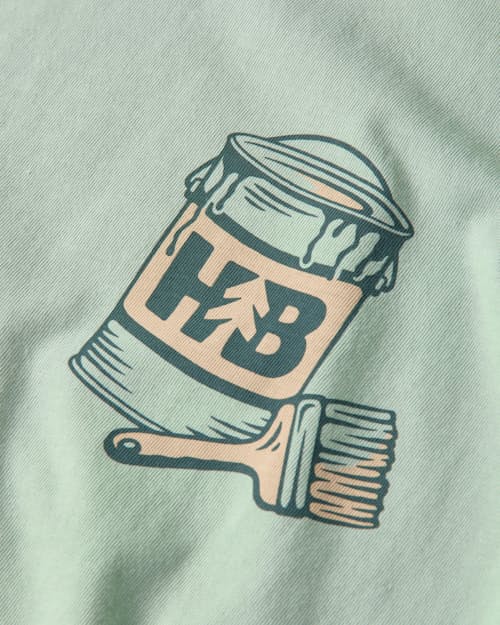 laydown detail image of Paint Bucket T-Shirt