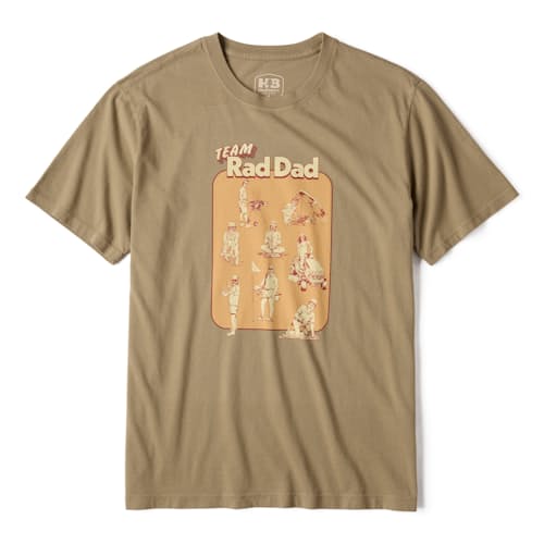 laydown image of Rad Dad T-Shirt