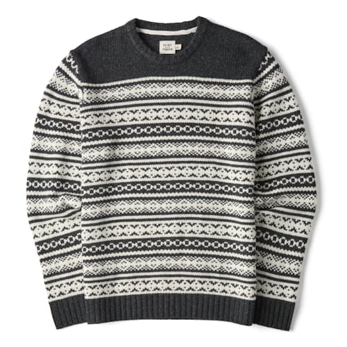 laydown image of Novelty Sweater Jacquard