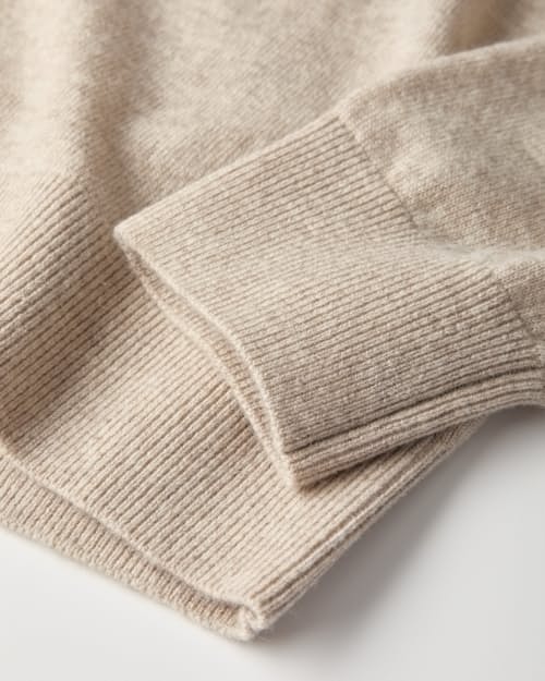 lifestyle image of EasyCash  Quarter Zip Sweater