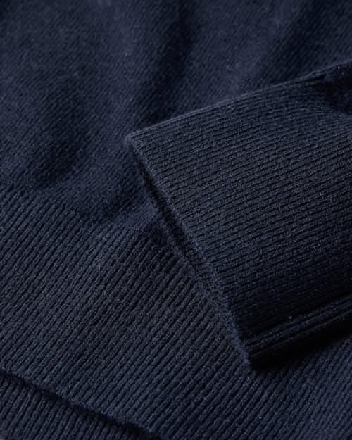 lifestyle image of EasyCash  Quarter Zip Sweater