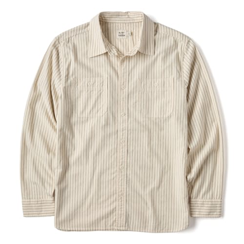 laydown image of Cotton Crossback Utility Workshirt