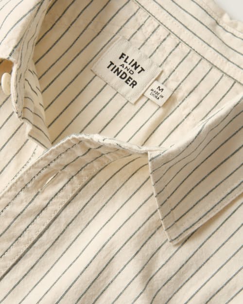 laydown detail image of Cotton Crossback Utility Workshirt