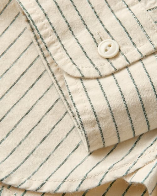 laydown detail image of Cotton Crossback Utility Workshirt
