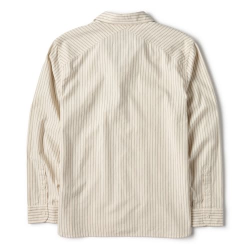 laydown image of Cotton Crossback Utility Workshirt
