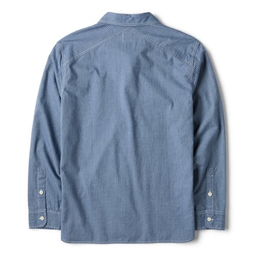 laydown image of Cotton Crossback Utility Workshirt