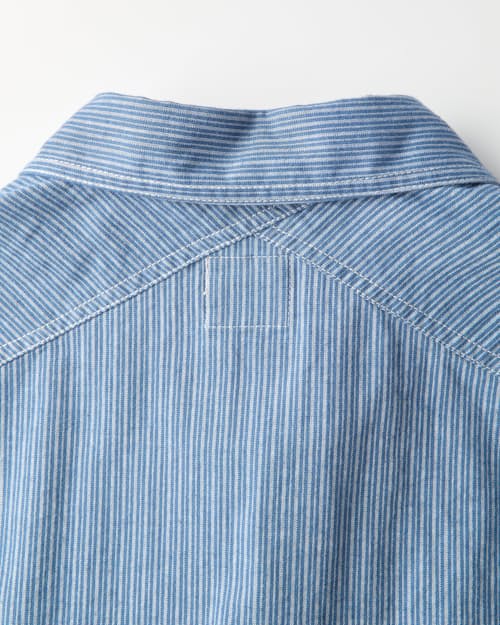 laydown detail image of Cotton Crossback Utility Workshirt