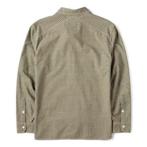 laydown image of Cotton Crossback Utility Workshirt