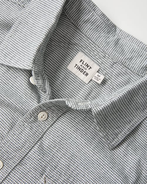 laydown detail image of Cotton Crossback Utility Workshirt