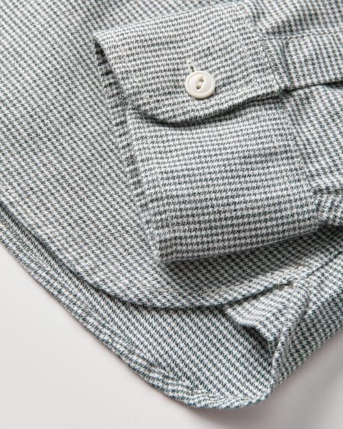 laydown detail image of Cotton Crossback Utility Workshirt