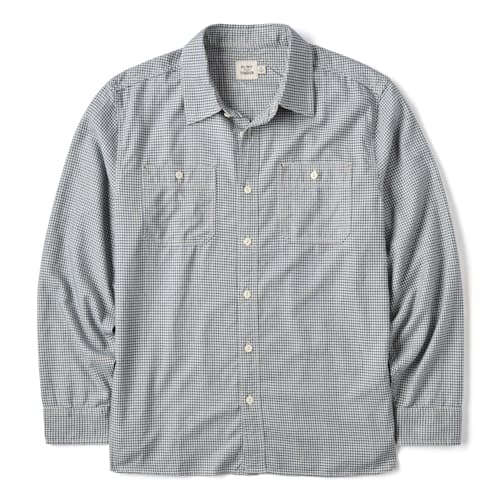 laydown image of Cotton Crossback Utility Workshirt