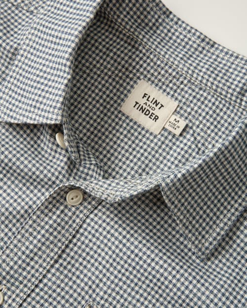 laydown detail image of Cotton Crossback Utility Workshirt