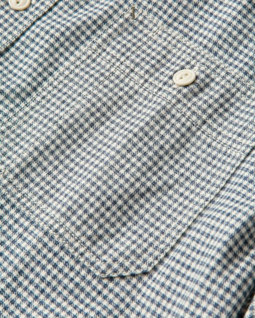 laydown detail image of Cotton Crossback Utility Workshirt