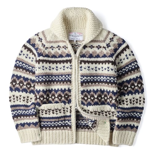 laydown image of Cowichan Limited Sweater