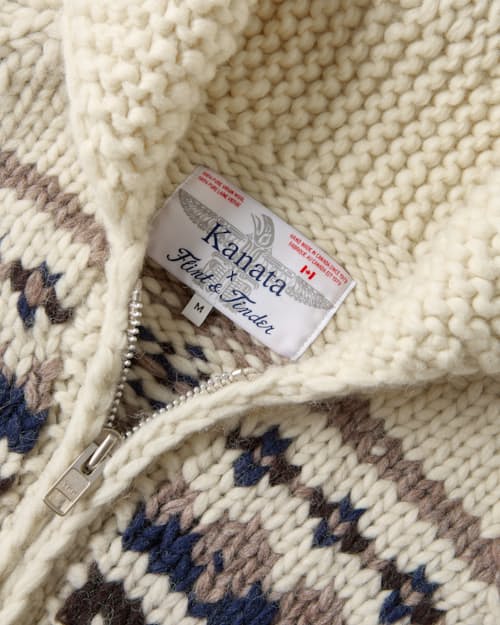laydown detail image of Cowichan Limited Sweater