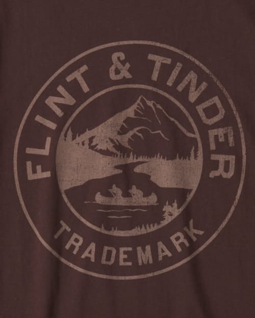 laydown detail image of Canoe Graphic T-Shirt