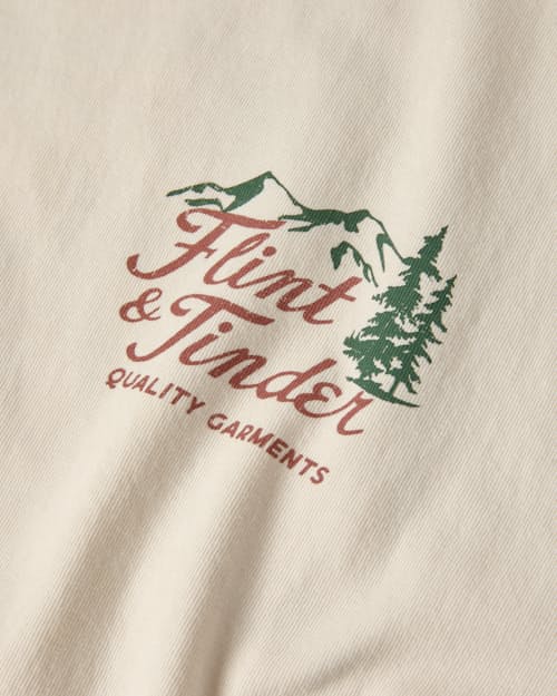 laydown detail image of Mountain Graphic T-Shirt
