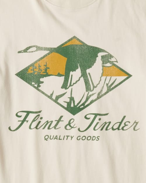 laydown detail image of Diamond Goose Graphic LS T-Shirt