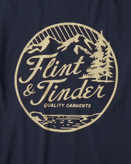 laydown detail image of Mountain Graphic LS T-Shirt