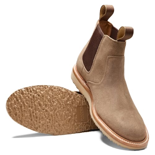 laydown image of Work Wedge Chelsea Boot