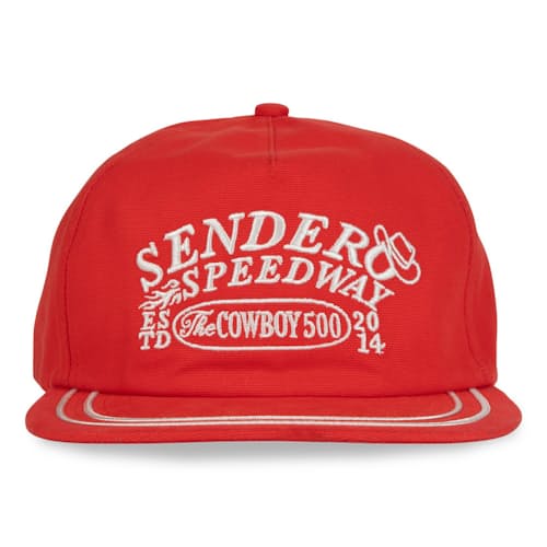 laydown image of Sendero Speedway Snapback Hat