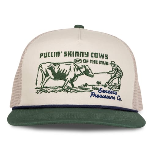 laydown image of Skinny Cows Trucker Hat
