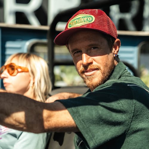 lifestyle image of Sendero Supply Mesh Hat