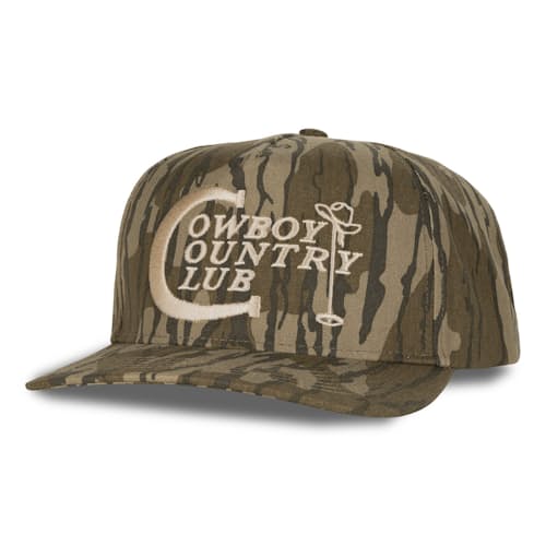 laydown image of Cowboy Country Club Snapback Hat