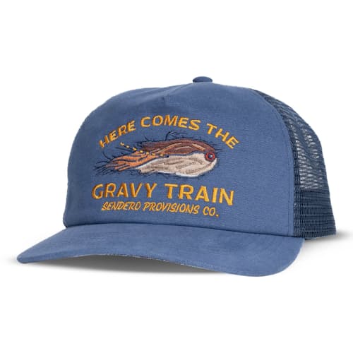 laydown image of Gravy Train Trucker Hat
