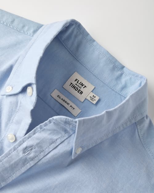 laydown detail image of The Oxford Draftsman Shirt