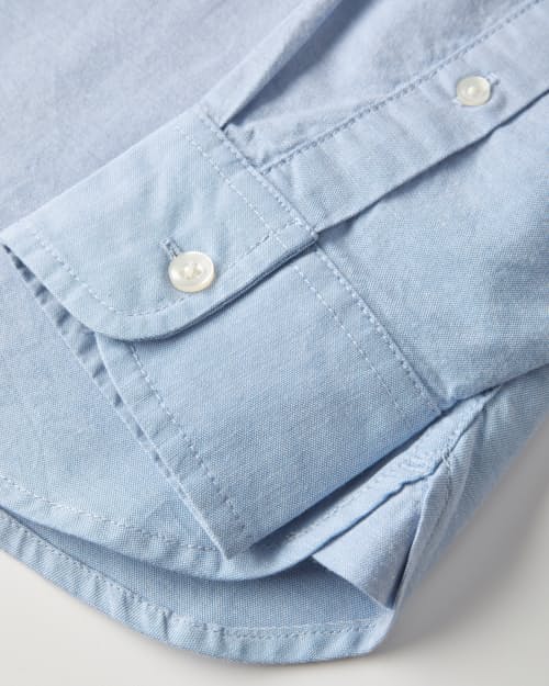 laydown detail image of The Oxford Draftsman Shirt