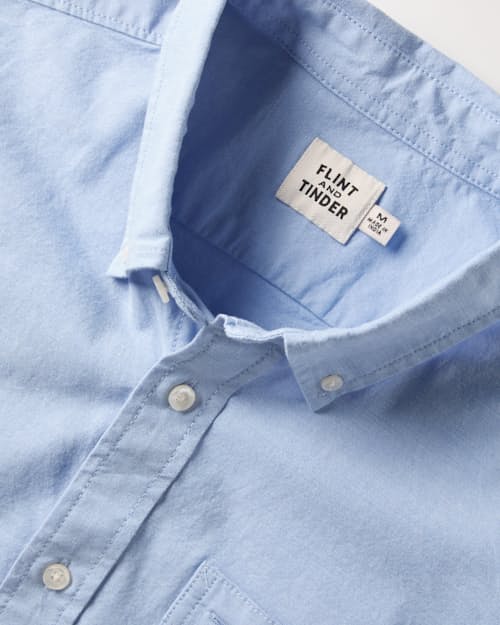 laydown detail image of Oxford Draftsman Shirt