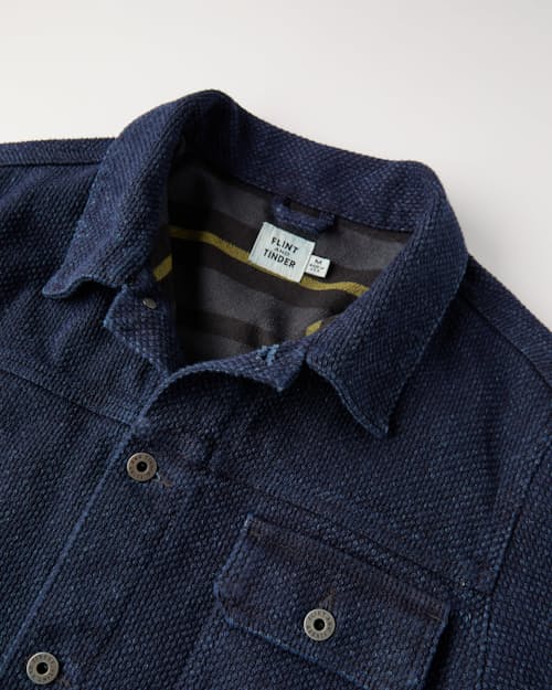laydown detail image of Flannel-Lined Trucker - Special Edition