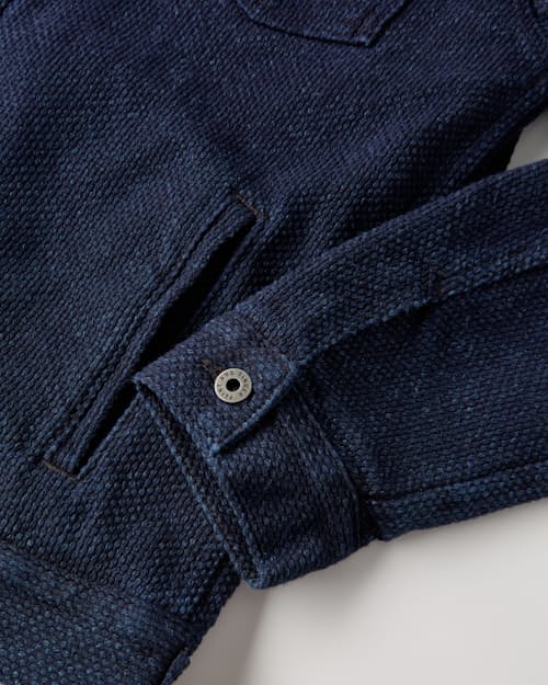 laydown detail image of Flannel-Lined Trucker - Special Edition