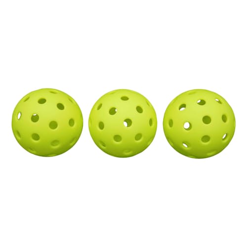 laydown image of Green Pickleballs