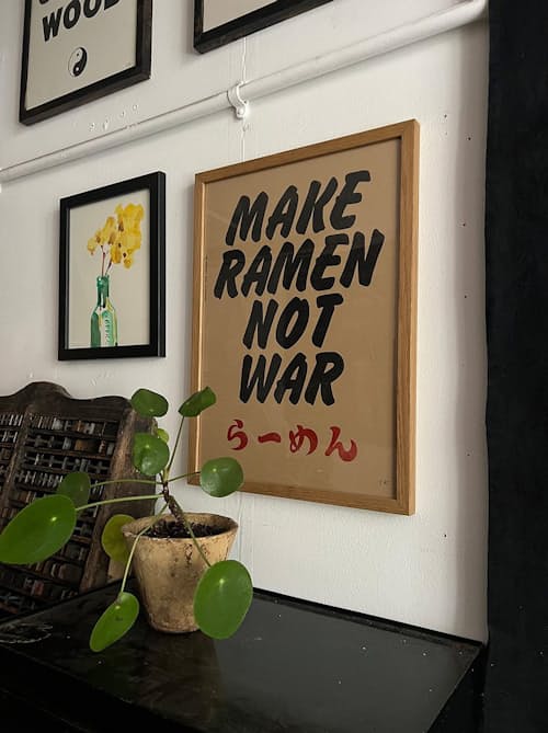 lifestyle image of MAKE RAMEN NOT WAR