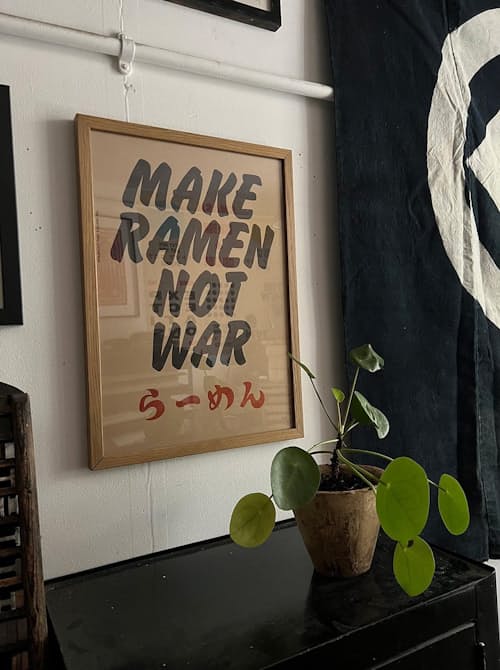 lifestyle image of MAKE RAMEN NOT WAR