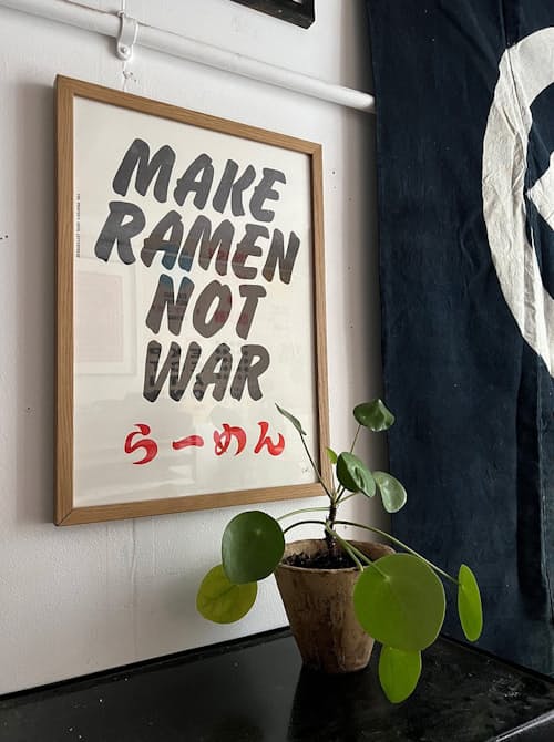 lifestyle image of MAKE RAMEN NOT WAR